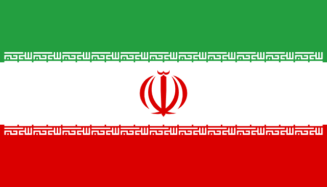 Irán zászlaja